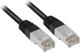 Sharkoon CAT 6 Patchcord SFTP Czarny 3M (4044951015009)