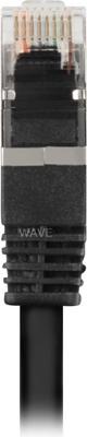 Sharkoon CAT 6 Patchcord SFTP Czarny 3M (4044951015009)