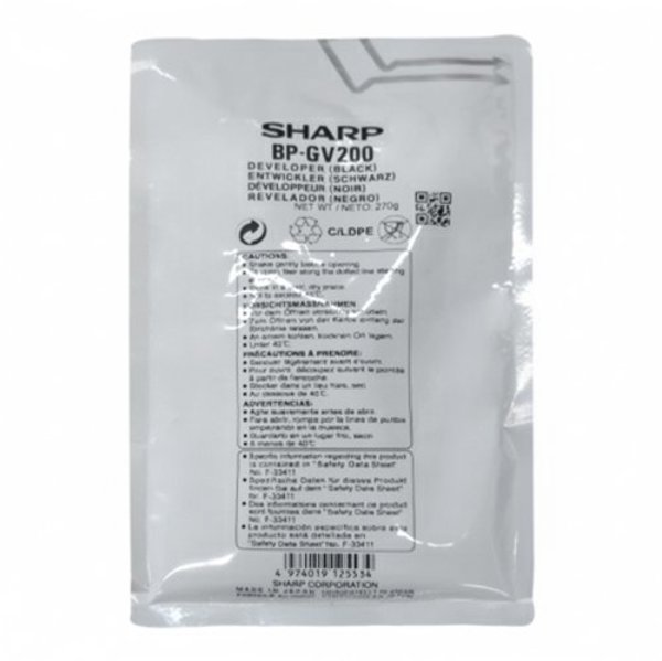 Sharp Sharp oryginalny developer BP-GV200, black, 75000s