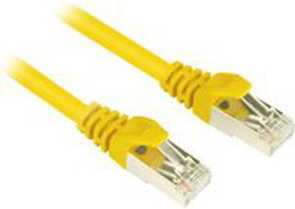 Sharkoon Patchcord CAT.6 SFTP 1.5m zolty