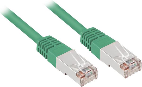 Sharkoon CAT 5e Patchcord SFTP Zielony 10M (4044951014392)
