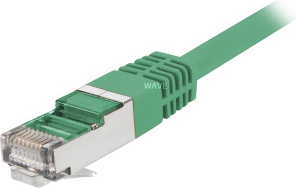 Sharkoon CAT 5e Patchcord SFTP Zielony 10M (4044951014392)