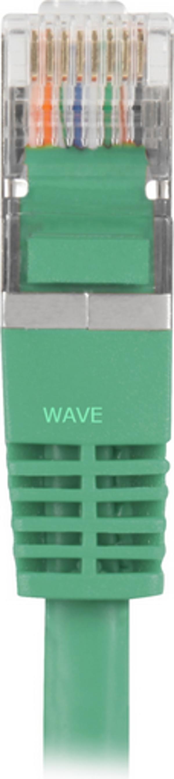 Sharkoon CAT 5e Patchcord SFTP Zielony 10M (4044951014392)