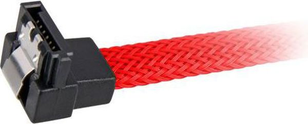 Sharkoon SATA - SATA, 0.45m, Czerwony (4044951016501)