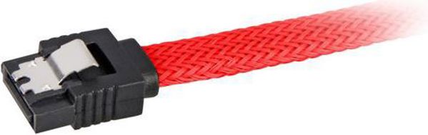 Sharkoon SATA - SATA, 0.45m, Czerwony (4044951016501)