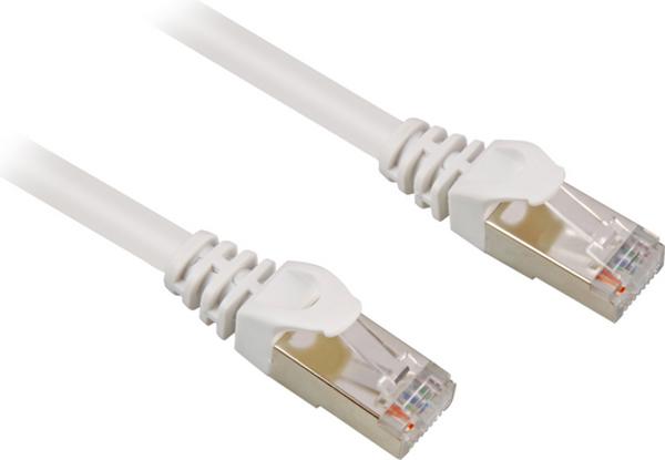 Sharkoon CAT 6 Patchcord SFTP Λευκό 0.5M