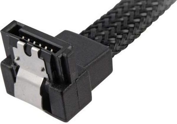 Sharkoon SATA - SATA, 1m, Czarny (4044951017188)