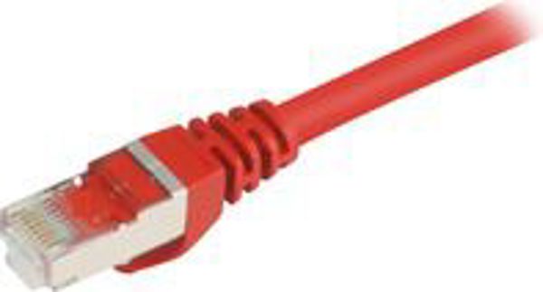 Sharkoon Patchcord CAT.6, SFTP, 1.5m, czerwony (4044951017843)