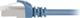 Sharkoon CAT 6 Patchcord SFTP Niebieski 0.5M (4044951014699)