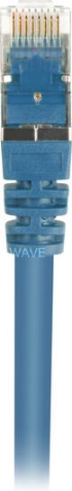 Sharkoon CAT 6 Patchcord SFTP Niebieski 0.5M (4044951014699)
