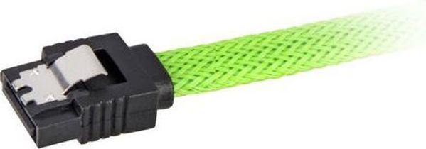 Sharkoon SATA - SATA, 0.6m, Jasnozielony (4044951016723)