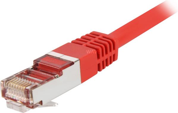 Sharkoon CAT 5e Patchcord SFTP Czerwony 10M (4044951014460)