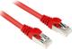 Sharkoon CAT 6 Patchcord SFTP Czerwony 2M (4044951014927)