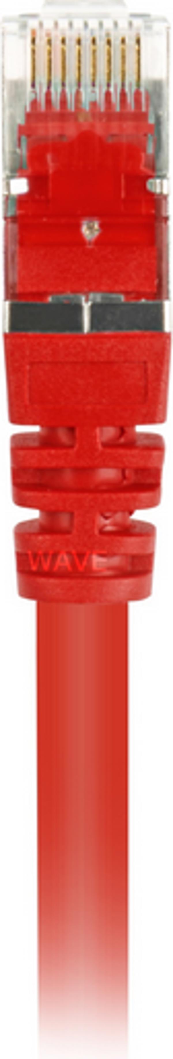 Sharkoon CAT 6 Patchcord SFTP Czerwony 2M (4044951014927)