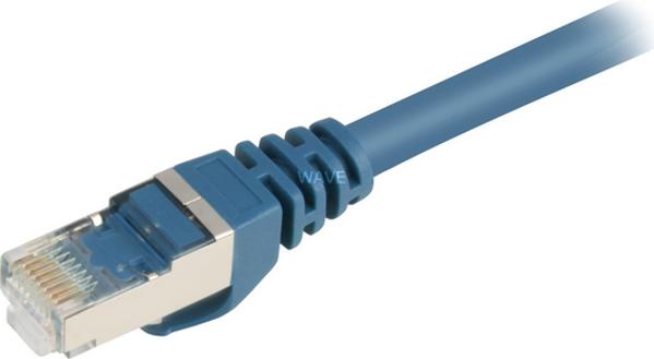 Sharkoon CAT 6 Patchcord SFTP Niebieski 3M (4044951014729)