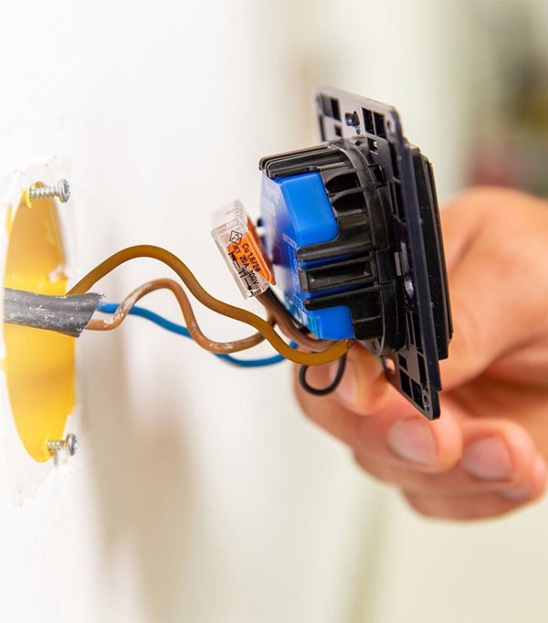 Shelly Wall Switch 2 - Διπλός Διακόπτης Τοίχου για Shelly Relays - Μαύρος (80x80mm)