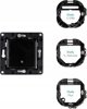 Shelly Wall Switch 1 - Διακόπτης Τοίχου με 1 Κουμπί, Μαύρος, Συμβατός με Shelly 1, 1PM, Plus 1, Plus 1PM, 1L και Dimmer 2
