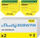 Shelly Plus RGBW PM Ελεγκτής Ταινιών LED Wi-Fi 12-24 VDC