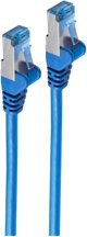 Shiverpeaks Shiverpeaks Netzwerkkabel Patchkab cat6A S/FTP PIMF blau 5m