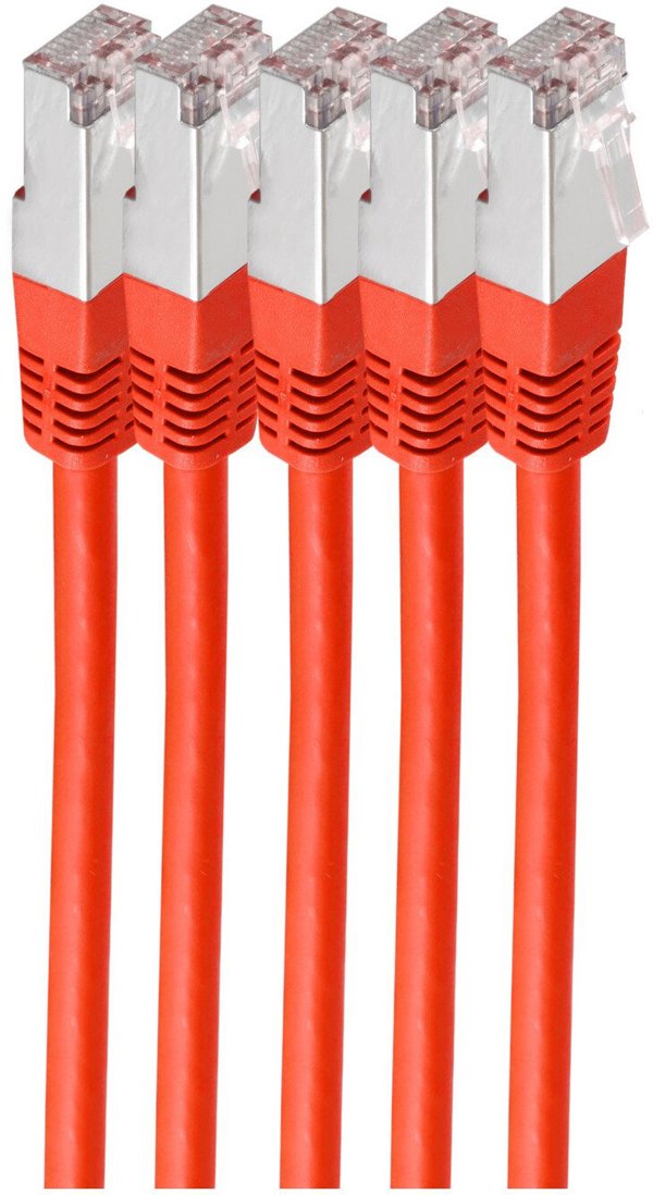 Shiverpeaks Shiverpeaks Patchkabel cat6 S/FTP LSZH VE5 rot 0,25m