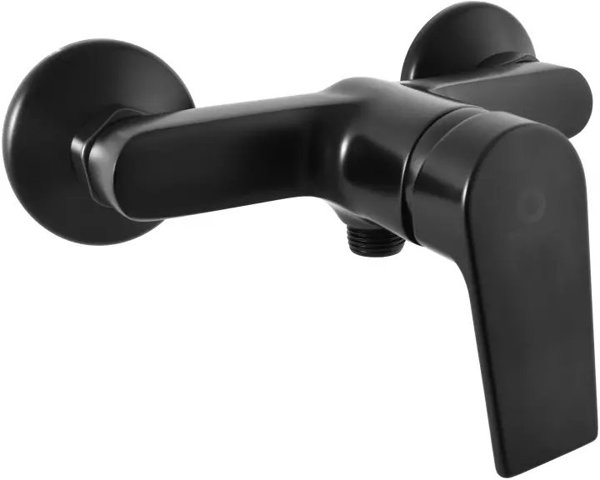 SHOWER LEVER MIXER BLACK MATT COLORADO