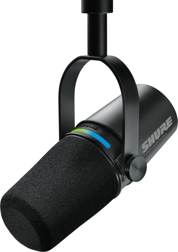 Shure MV7i Μικρόφωνο με ενσωματωμένη διεπαφή