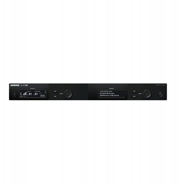 Shure SLXD24DE/B58-G59 - Διπλό Ψηφιακό Ασύρματο Σύστημα με Δύο Φορητούς Εκπομπούς/Μικρόφωνα