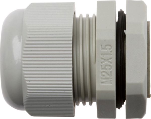 Shumee Δίδυμο καλωδίου πολυαμιδίου M25 IP68 DP-EN 25 HM γκρι E03DK-01040100401 /50 τεμ./