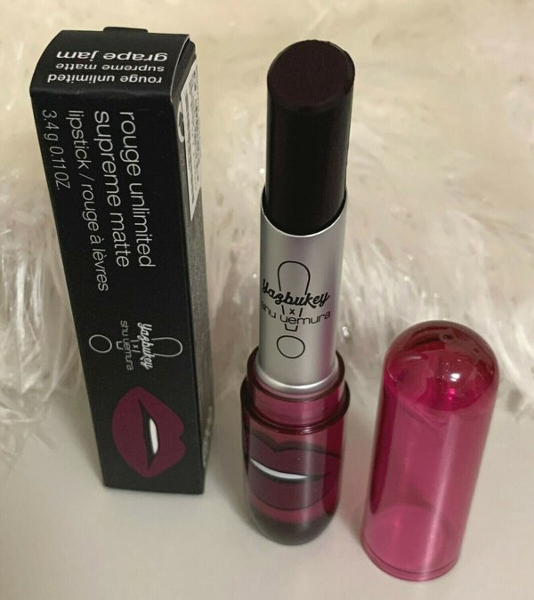 Shu Uemura, Rouge Unlimited, Cream Lipstick, Grape Jam, 3.4 g For Women