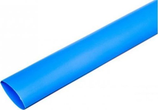 Shumee Θερμοσυστελλόμενος Σωλήνας 12,7/6,4mm 1/2" Μπλε, Λεπτού Τοιχώματος, 50 Τεμάχια x 1m, 8-7112