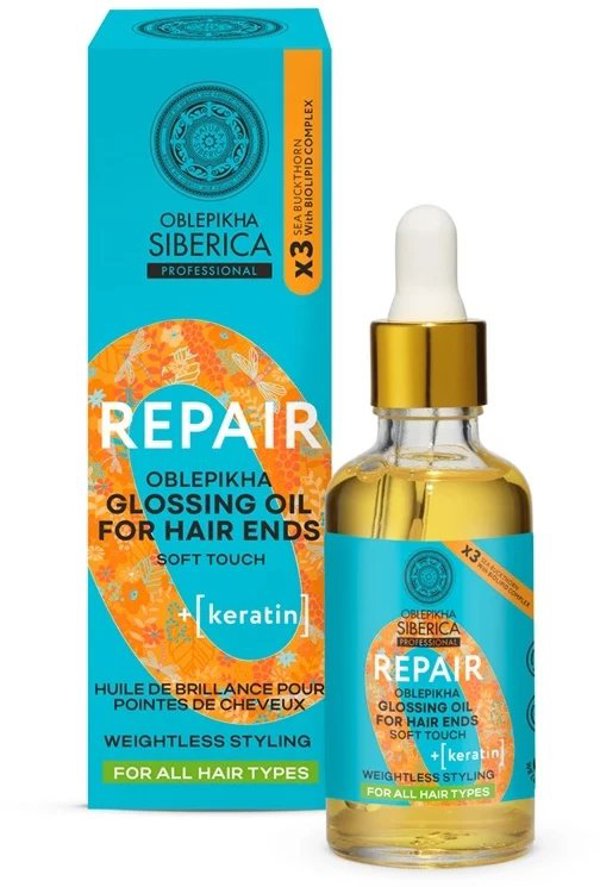 Natura Siberica Professional Oblepikha Λάδι Λάμψης για τις Άκρες των Μαλλιών, 50ml