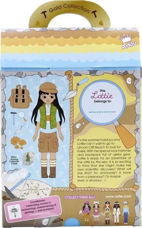 Sidestone Press Lottie lalka - Archeolog