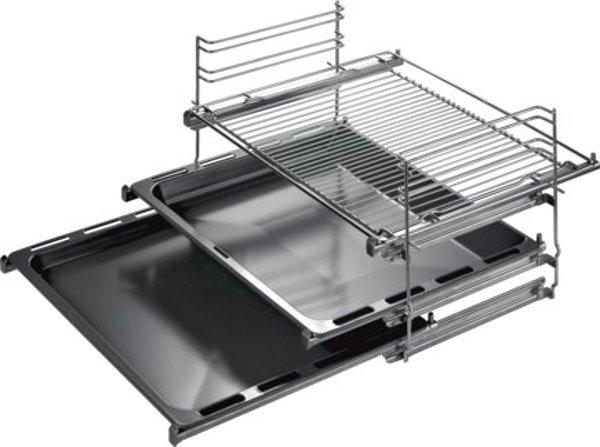 Siemens HZ438301, Oven rail, Siemens, Stainless steel, 1.74 kg, 290 mm, 400 mm