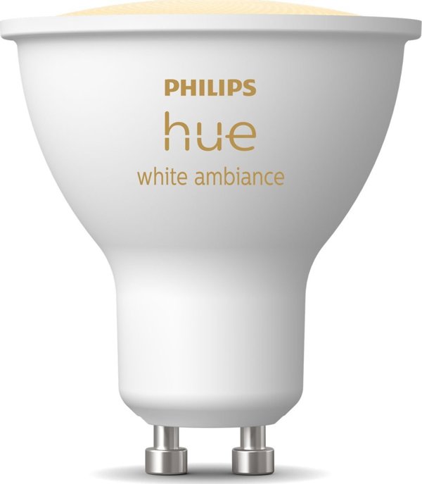 Philips Hue White Ambiance Λάμπα LED GU10 350lm, Signify - Έξυπνος Φωτισμός