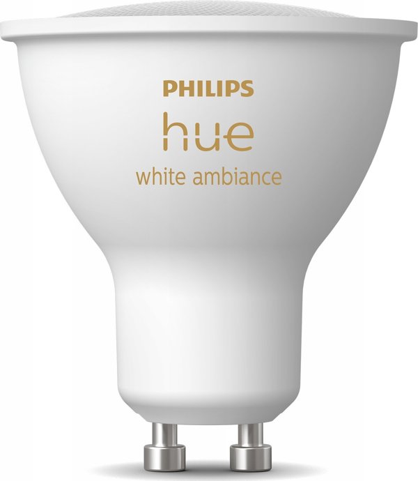 Philips Hue White Ambiance Λάμπα LED GU10 350lm, Signify - Έξυπνος Φωτισμός