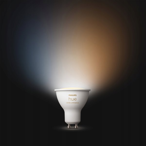 Philips Hue White Ambiance Λάμπα LED GU10 350lm, Signify - Έξυπνος Φωτισμός