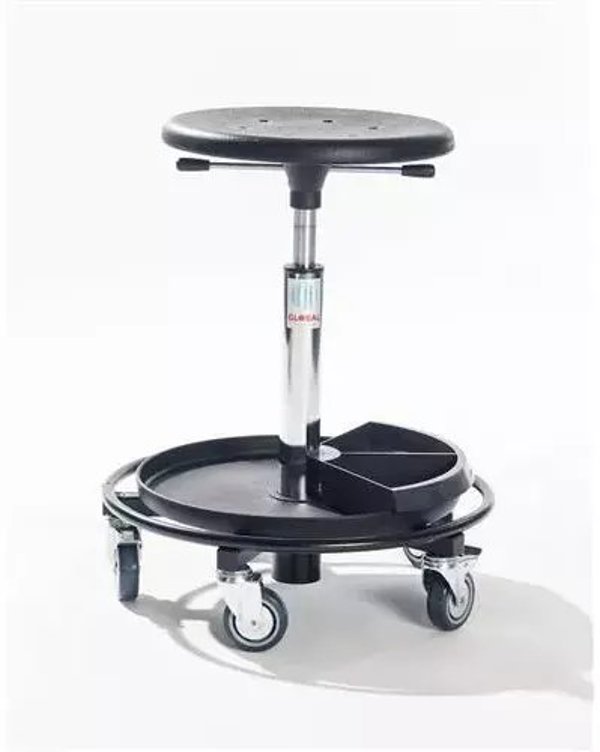 Sigma Krzeslo montazowe 480RS PU czarny z taca
