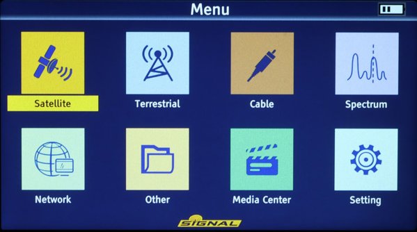 Signal ST-6986 Ψηφιακός Μετρητής Σήματος DVB-T/T2/S/S2/C με Οθόνη LCD 7", Αναλυτή Φάσματος & Υποστήριξη HEVC 10 Bit
