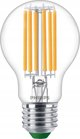 Philips LED Λάμπα Classic A-Label 75W E27 Διαφανής, Θερμό Λευκό, Μη Ρυθμιζόμενη