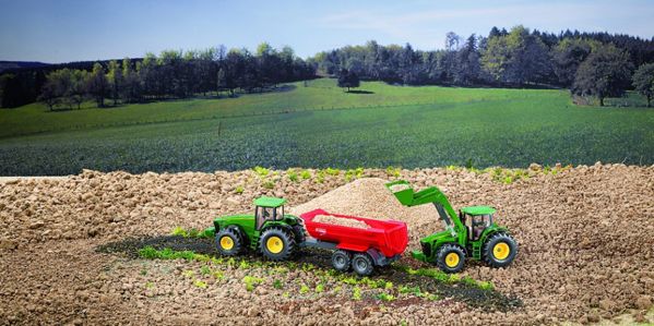 Siku John Deere με Μπροστινό Φορτωτή (1982)