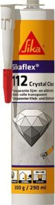 Sika SIKAFLEX-112 CRYSTAL CLEAR KLEJ USZCZELNIAJACY 290ML