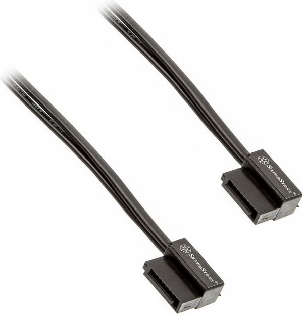 SilverStone SATA - SATA, 3m, Czarny (SST-CP11B-300)