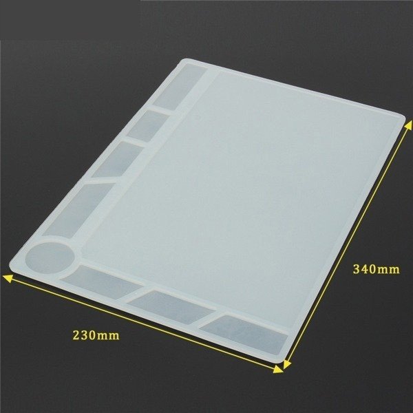 Silikoninis antistatinis litavimo padėklas - 230x320mm