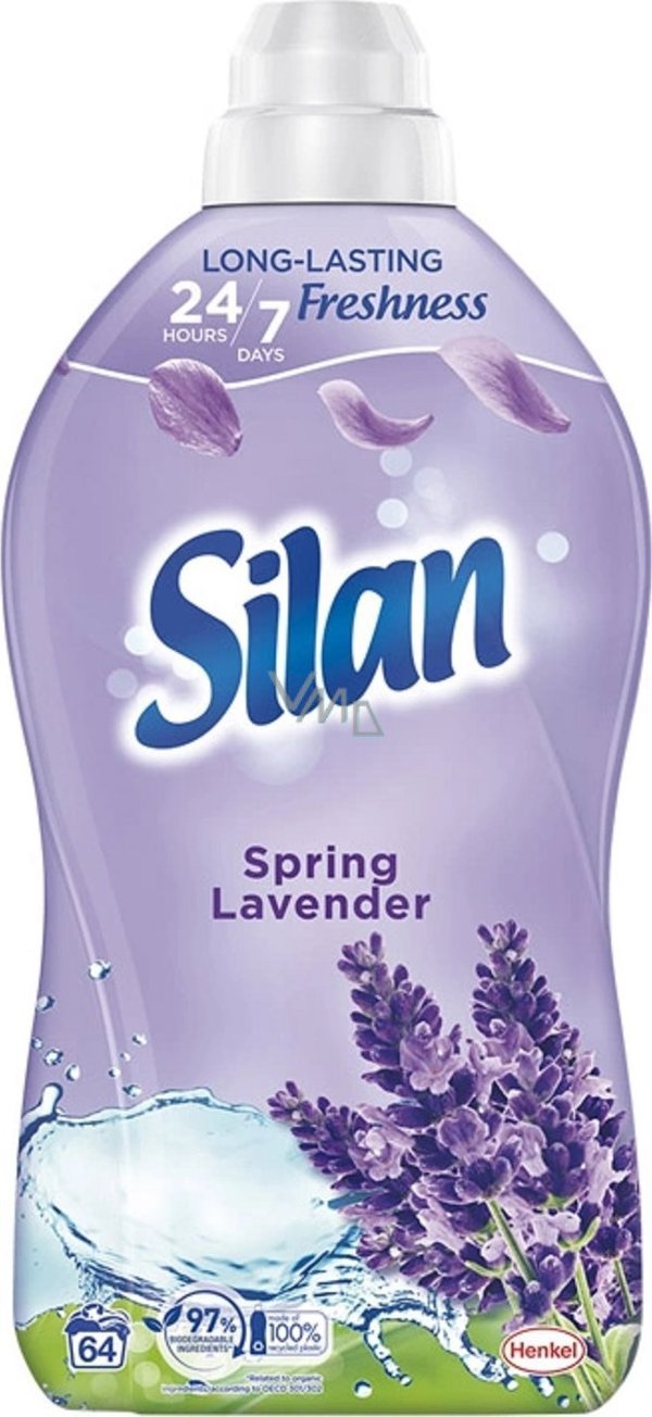 Silan Spring Lavender Μαλακτικό Ρούχων, Άρωμα Λεβάντας, 1408ml