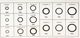 Silver Ασημένια Ποντικλάκια (Miedziane) 150τμχ EX10543 - Σετ Ανταλλακτικά Καθαρισμού