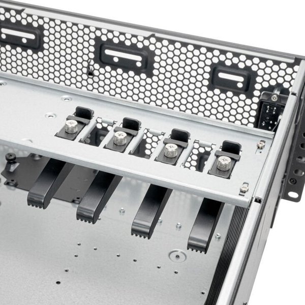 SilverStone SST-RM4A Rackmount Server, 4U, SSI-CEB - grau/schwarz