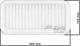 Simota Φίλτρο Αέρα SIMOTA OT001 250x122mm