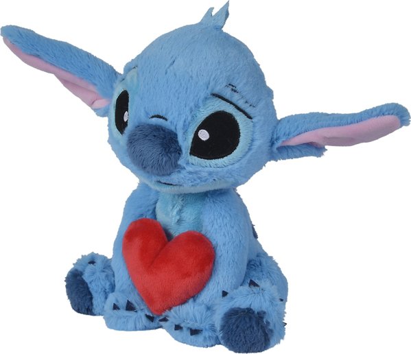 Simba Maskotka Stitch z sercem 25cm Disney