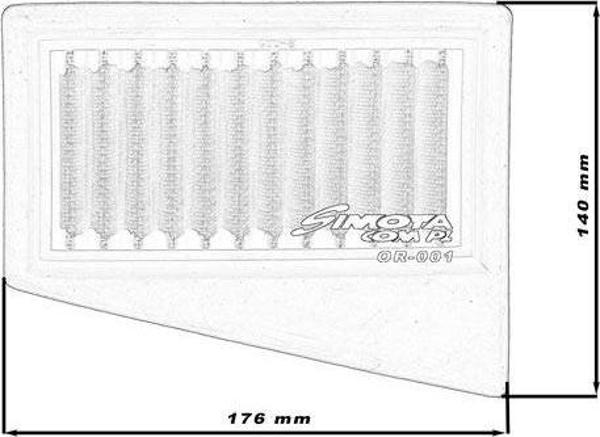 Simota Wkladka SIMOTA OR001 176X140mm