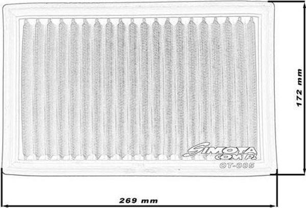 Simota Wkladka SIMOTA OT005 269X172mm